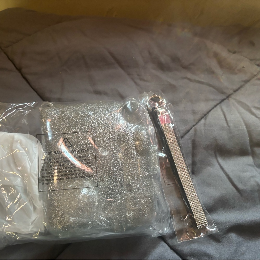 Fujifilm Silver Glitter Camera Case